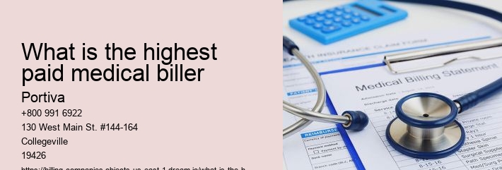 What is the highest paid medical biller